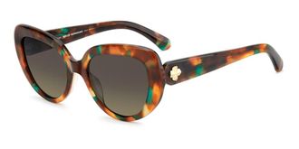 Kate Spade New York Rana 2/S Polarized P6J/LB Womens Sunglasses Tortoiseshell Size 53