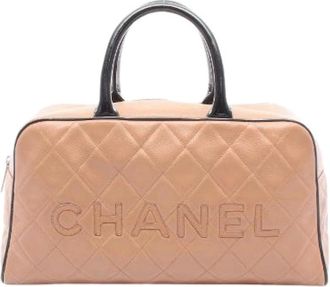 Chanel Borsa Pre-owned Matelass&eacute; in Pelle Granata - - Pre-owned - Donna - Rosa - ONE SIZE