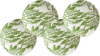 Caskata Freya Small Plates - Porcelain - Set 4 in Green at Nordstrom