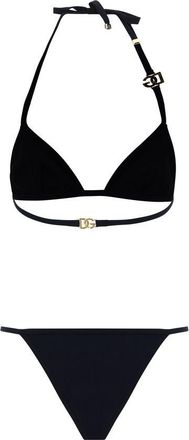 Dolce & Gabbana Womens Black Nylon Bikini Clothing