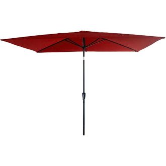 Happy Garden Sombrilla Hapuna Rectangular 2x3m Roja
