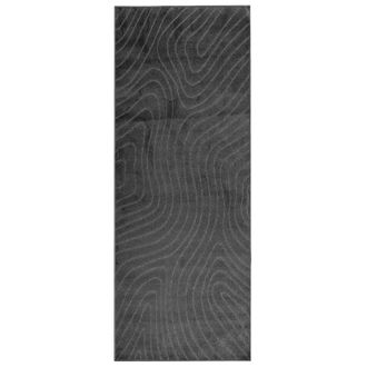 vidaXL Alfombra Para Interiores Y Exteriores Palmeras Antracita Vidaxl