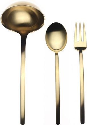 Mepra 3-Piece Serving Set in Gold at Nordstrom