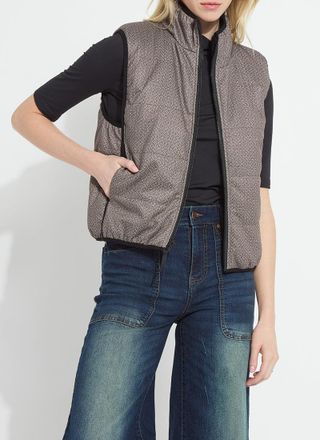 Lyss&eacute; Rowyn Reversible Sleeveless Puffer Vest