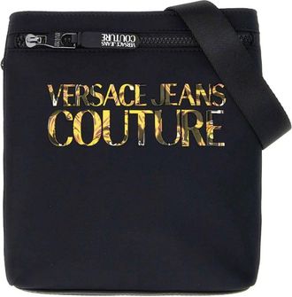 Versace Jeans Couture Tassen.. Zwart - Heren - Schoudertassen - Zwart - ONE Size - Tassen