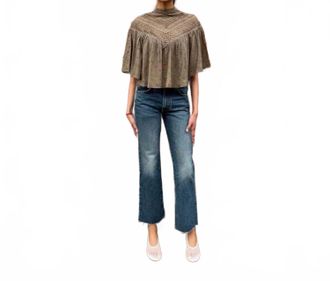 Nili Lotan Mikki Blouse In Military Green
