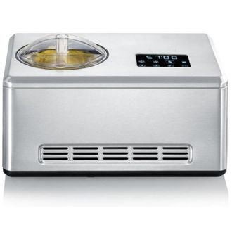 Severin Ez 7406 M&aacute;quina Para Helados Compresor De Helados 2 L 180 W Acero Inoxidable - Severin