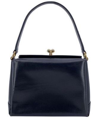 Gucci Blue Leather Handbag (Authentic Pre-Loved)