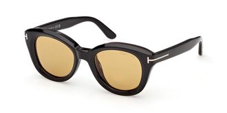Tom Ford FT1344 NIKA-02 01E Womens Sunglasses Black Size 49