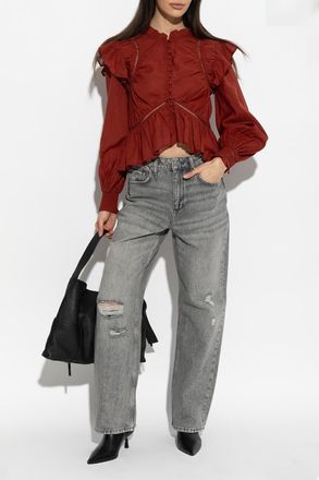 AllSaints Brooklyn Jeans, Womens, Grey