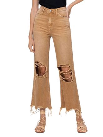 Flying Monkey Fell In Love Jeans In Brown