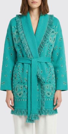 Alanui Cardigan Alanui in cashmere e lino con motivo bandana