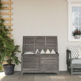 vidaXL Contenitore da Giardino Antracite 99x49,5x58,5cm Massello Abete - Vidaxl