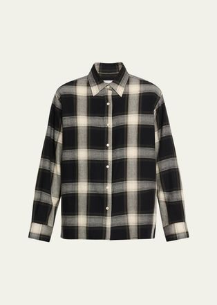 Still Here Noon Plaid Flannel Shirt