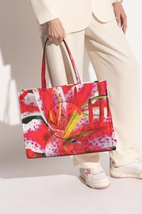 Tory Burch Ella Shopper Bag, Womens, Red