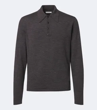 Christophe Lemaire Wool polo sweater