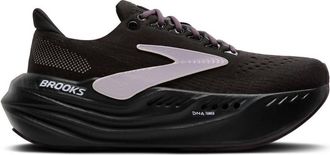 Brooks Womens Glycerin Max Sneakers In Black Orchidice Greyfog White