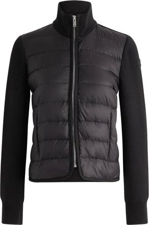 Fusalp Bomber Somarra trapuntato in maglia - Nero