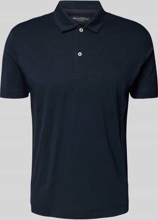 Marc O'Polo Regular Fit Poloshirt aus reiner Baumwolle in Marine, Größe XXL
