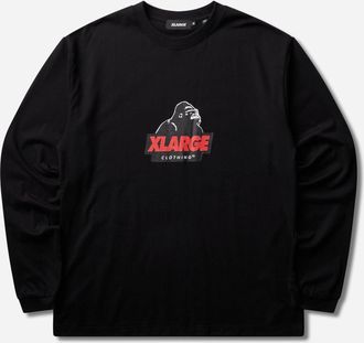 XLARGE Men s Urban Camo Longsleeve T-Shirt Black