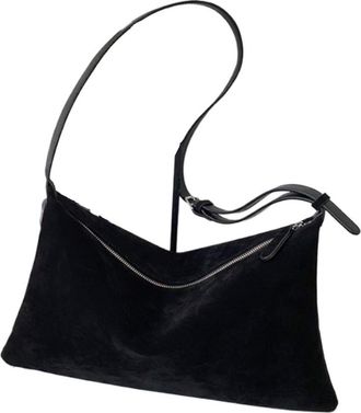 Generic Retro Bag For Womens Textured Frosted Shoulder With Large Capacity Crossbody Commuting Tote(Hot Pink)