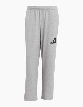 adidas Mens Wide Fleece Joggers - Grey - Size: Regular/36