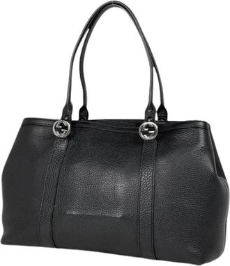 Gucci Pre-owned Tote Bags, female, Black, Size: ONE SIZE Pre-owned Vintage Tote Bag