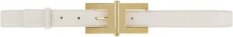 Elisabetta Franchi High Waist Belt - female - Elisabetta Franchi - Belts - White - 40 CM - Accessories
