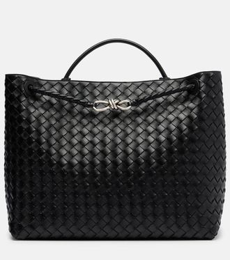 Bottega Veneta Shopper Andiamo Voyager Large in pelle