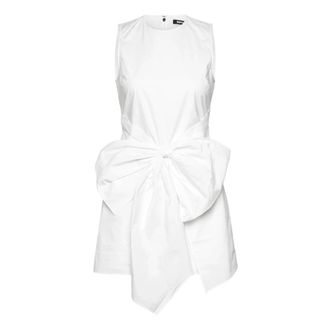 Rotate ROTATE Birger Christensen, Party Dresses, female, White, Size: XS Short Dresses