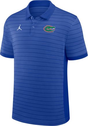 Nike Jordan Mens Florida Sideline Victory Stripe Jordan Brand Dri-FIT College Polo in Blue | 0JBG0DZGUFN-FR1