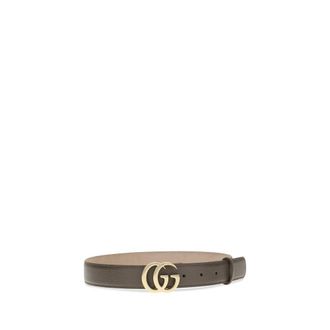 Gucci Womens Brown Calf Leather Bos Taurus Regular Belt
