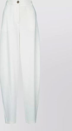 Elisabetta Franchi logo detail wide-leg trousers