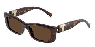 Tiffany & Co. TF4240U 80153G Womens Sunglasses Tortoiseshell Size 54