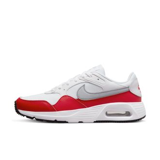 Nike Mens Air Max Sc Sneaker, White Wolf Grey University Red Black, 5.5 UK