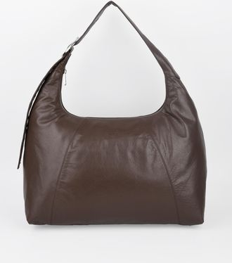 N&uacute;noo Maxi Dandy Buckle Mountain Donkerbruin Tas