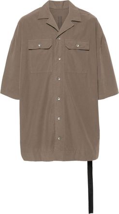 Rick Owens Magnum Tommy cotton shirt - men - Cotton - S - Grey