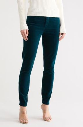 L'agence Monique Ultrahigh Waist Skinny Jeans in Rich Teal at Nordstrom Rack, Size 26