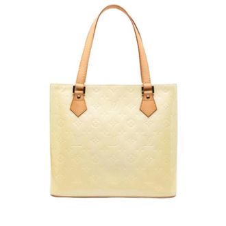 Louis Vuitton Pre-owned Tote Bags, female, White, Size: ONE SIZE Pre-owned The Houston Tote