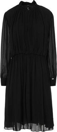 Calvin Klein GEORGETTE RUFFLE DRESS