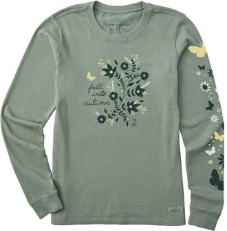 Life is good Long Sleeve Crusher T-Shirt