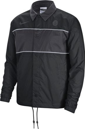 Nike Brooklyn Nets Coach Jacket Black DR2334-010
