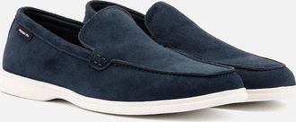 Ben Sherman Mens Ben Sherman Amarillo Suede Mens Navy Loafers - Size: 10