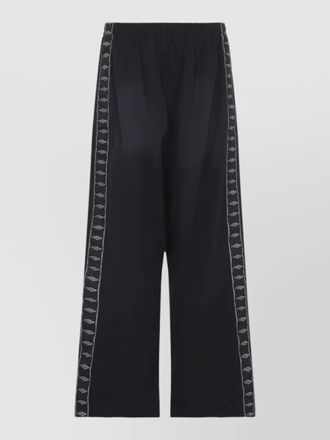 Balenciaga track trousers side stripe detail