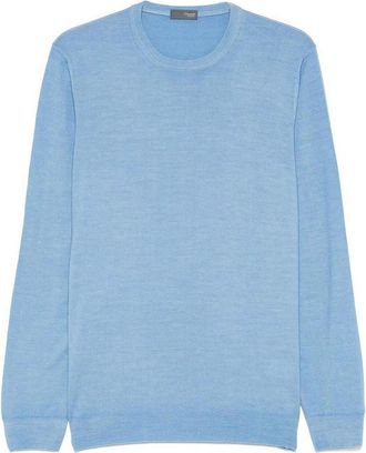 Drumohr Long Sleeve Crew-Neck Sweater