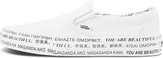 Vans x We Are Beautiful Classic Slip-On White Black VN0A4U382Q2