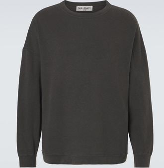 Our Legacy Slack cotton and linen-blend sweatshirt
