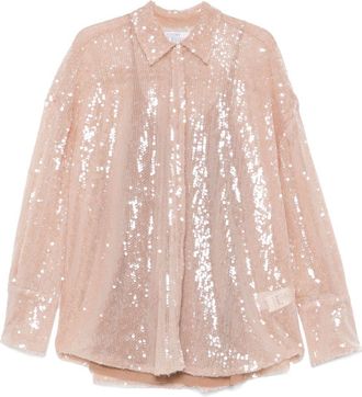 Giuseppe Di Morabito Camicia con paillettes - Toni neutri