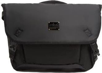 Manhattan Portage Redux Laptop Messenger Bag in Black at Nordstrom