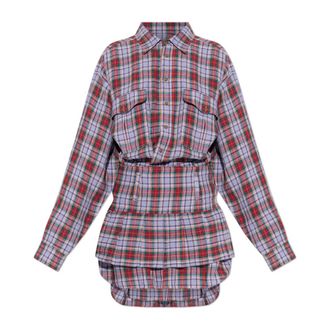 Vivienne Westwood Dress with a check pattern - female - Vivienne Westwood - Shirt Dresses - Multicolor - XS - Dresses
